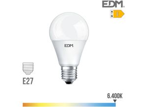 8425998987089 - E3 98708 Bombilla Standard Led E27 20W 2100Lm 6400K Luz Fria Ø65X125Cm EDM