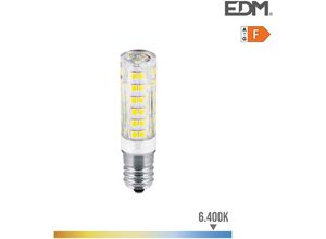 8425998988864 - E3 98886 Bombilla Tubular De Led E14 45W 450Lm 6400K Luz Fria Ø16X66Cm EDM