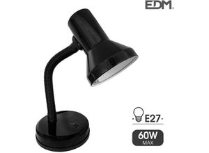 8425998302509 - E3 30250 Flexo De Sobremesa Modelo London E27 60W Negro EDM