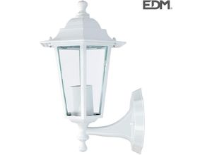 8425998734027 - - E3 73402 Farol Aluminio Pared Blanco 34X17X11Cm Mod Zurich