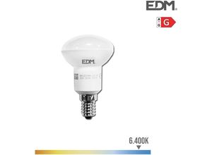 8425998354836 - E3 35483 Bombilla Reflectora Led R50 E14 5W 350Lm 6400K Luz Fria Ø45X8Cm EDM