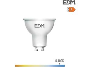 8425998983265 - E3 98326 Bombilla Dicroica Led Gu10 5W 450Lm 6400K Luz Fria Ø5X55Cm EDM