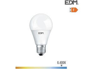 8425998354560 - E3 35456 Bombilla Standard Led E27 12W 1154Lm 6400K Luz Fria Ø59X115Cm EDM