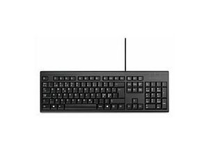 5028252645249 - KB100 EQ Wired Full Size Keyboard Pan Nordic - Tastaturen - Nordisch - Schwarz