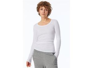 4007065621481 - SCHIESSER Shirt langarm weiß - Revival Berta 42 female