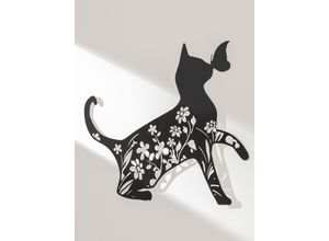 4895228809520 - Wanddekoobjekt HEINE HOME schwarz Wanddekoobjekte B H T 48cm x 43cm x 1cm B48cm H43cm T1cm