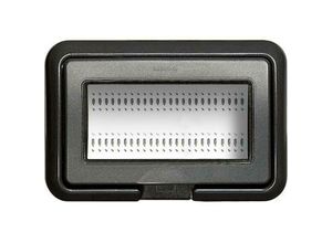 8012199965383 - Bticino - Livinglight ip55 abdeckung 4 posti colore grigio 24604l