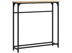 8720845420871 - KonsolentischBeistelltisch Sonoma-Eiche 75x195x75 cm Holzwerkstoff vidaXL 8720845420871 - KonsolentischBeistelltisch Sonoma-Eiche 75x195x75 cm Holzwerkstoff vidaXL