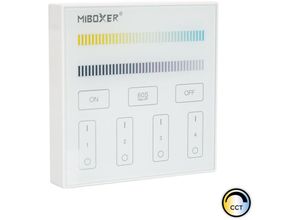 6970602181268 - Miboxer - Fernebdienung rf für LED-Dimmer cct 4 Zonen B2 Wählbar (Warmes-Neutrales-Kaltes) - Wählbar (Warmes-Neutrales-Kaltes)