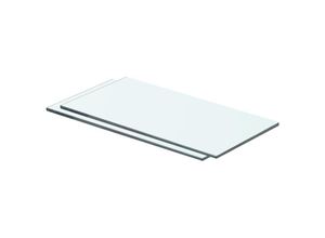 8719883873916 - Regalböden 2 Stk Glas Transparent 40 x 15 cm vidaXL - Transparent