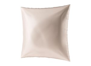 4260695633556 - Pflegezubehör - Beauty Sleep L Silk Zippered Pillowcase (80X80) - in Beige - Pflegezubehör für Unisex