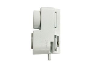 8435427137794 - Barcelona Led - Einphasiger Schienenadapter für Leuchten Farbe Weiß - Weiß