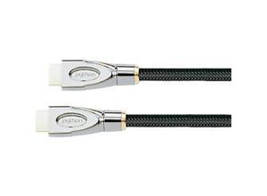 4014619309368 - HDMI 21 Kabel Good Connections PYTHON® Serie Ultra-High-Speed bis 8K UHD-2 Vollmetallstecker & Nylongeflecht Länge 1 m schwarz
