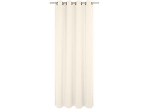 4004567492076 - Vorhang WIRTH Newbury beige (creme) Gardinen 325cm Ösen 130cm Baumwolle Polyester nach Maß B130cm H325cm 4004567492076 - Vorhang WIRTH Newbury beige (creme) Gardinen 325cm Ösen 130cm Baumwolle Polyester nach Maß B130cm H325cm