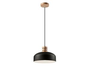 5907687431705 - Lamkur Lighting - Lamkur Dome Pendel-Deckenleuchten Schwarz Weiß 1x E27