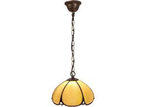 8435763146504 - Tiffany Deckensuspension kleiner mit Durchmesserkette 20 cm Virginia Lampenreihe nicht enthaltener Baugruppe erforderlich