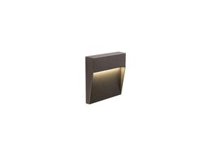 8055303906209 - Step light 3W Led 3000K line geo square coffee 8055303906209 - Step light 3W Led 3000K line geo square coffee