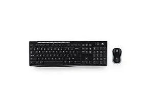 5099206039148 - MK270 Wireless Keyboard and Mouse Combo - US International (Polski) - Tastatur & Maus Set - Englisch - US - Schwarz