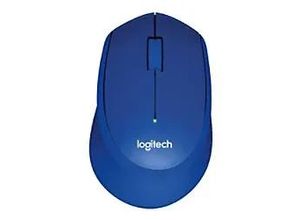 5099206066687 - PC-Maus M330 Silent Plus 910-004910 3 Tasten kabellos USB-Funk Rechtshänder optisch blau