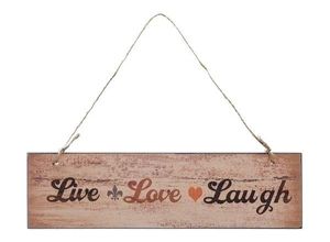 4250965940248 - Holzschild Live Love Laugh