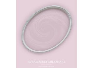 4059432257359 - Ascreations - Wandfarbe Pink matt The Color Kitchen Milky Strawberry Exklusive Innendispersion Hohe Deckkraft 5 Liter - Pink