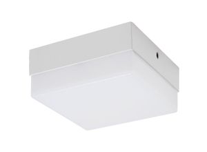 4255596741455 - Licht-erlebnisse - led Deckenlampe Aluminium 4000 k neutralweißes Licht 1340 lm b 12 cm Weiß quadratisch