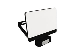 4255596739186 - Licht-erlebnisse - Außenleuchte Wand led mit Bewegungsmelder Schalter Aluminium 17 cm breit IP65 Schwarz Weiß eckig 4255596739186 - Licht-erlebnisse - Außenleuchte Wand led mit Bewegungsmelder Schalter Aluminium 17 cm breit IP65 Schwarz Weiß eckig