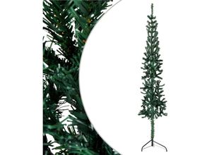 8720287001034 - Vidaxl - Künstlicher Halb-WeihnachtsbaumKunstbaum mit Ständer Schlank Grün 150 cm