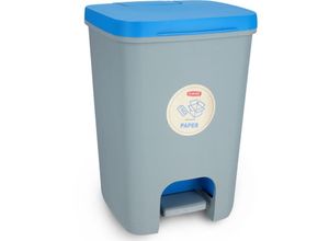3253920759108 - Bricoline - Curver Essentials 20L Abfallbehälter blau 3253920759108 - Bricoline - Curver Essentials 20L Abfallbehälter blau