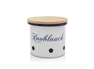 4006776135492 - Vorratsdose Husum mit Schriftzug Knoblauch