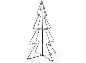 8719883609249 - Bonnevie - Weihnachtsbaum in KegelformKunstbaum 160 LEDs Indoor & Outdoor 78x120 cm vidaXL