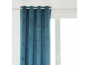 3560232587511 - Homemaison - Verdunkelnder Vorhang Théa Ägäisblau - 140x260 cm - Atmosphera créateur dintérieur