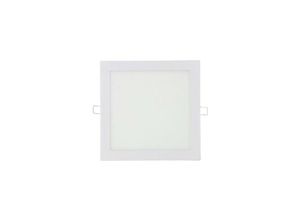 8425998315844 - E3 31584 Downlight Led Empotrable Cuadrado 20W Luz Dia 4000K 1500Lm Blanco 22X22Cm EDM