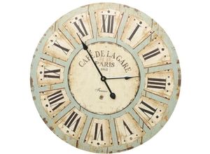 8720286138076 - Bonnevie - Wanduhr Mehrfarbig 60 cm mdf vidaXL68292