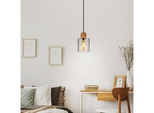 9007371506217 - - Pendelleuchte Hängelampe Schlafzimmerleuchte 1 flammig Holzlampe Glas h 120 cm 9007371506217 - - Pendelleuchte Hängelampe Schlafzimmerleuchte 1 flammig Holzlampe Glas h 120 cm