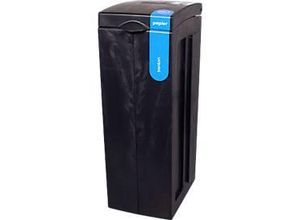 8713631206551 - BonTon Abfalltrennsystem Papier-Abfall 70 Liter recyceltes Polypropylen einzigartiges Design B 280 x T 430 x H 771 mm blau grau