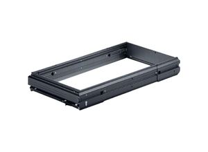 4023149030505 - Hettich - Stufenlos breitenverstellbarer Hängeregistraturrahmen Systema Top 2000 866 - 1038 schwarz 4023149030505 - Hettich - Stufenlos breitenverstellbarer Hängeregistraturrahmen Systema Top 2000 866 - 1038 schwarz
