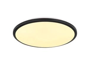 9007371446162 - - Deckenleuchte Wohnzimmerleuchte Deckenlampe Küchenleuchte schwarz led d 35 cm