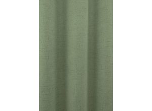 4032107361025 - Gardine VHG Rustika Gardinen Gr 295 cm Ösen 145 cm grün (olivgrün) Landhaus Gardinen Deko Struktur Polyester pflegeleicht nach Maß