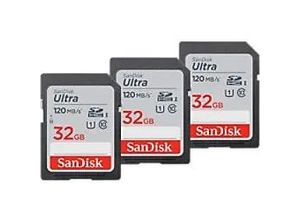 0619659183806 - SanDisk Ultra - Flash-Speicherkarte - 32 GB - UHS-I U1   Class10 - SDHC UHS-I