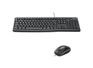 5099206020672 - MK120 USB Tastatur Maus-Set Spritzwassergeschützt US-International QWERTY Schwarz