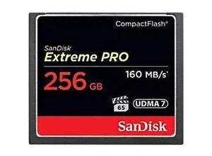 0619659102548 - SANDISK Speicherkarte CF Extreme Pro Speicherkarten Gr 256 GB schwarz Speicherkarten