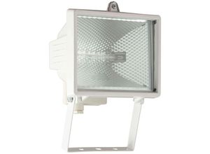 4004353260087 - - Lampe Tanko Außenwandstrahler 25cm weiß | 1x QT-DE12 R7s 400W geeignet für Stableuchtmittel (nicht enthalten) | IP-Schutzart 44