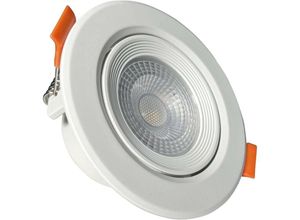 9502351664470 - Europalamp - Spot led Encastrable Rond 5W - Blanc Neutre 4000K