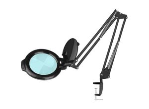 5906717408441 - Glow Moonlight 8012 5 schwarze LED-Lupenlampe für den Tisch