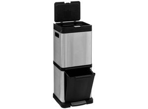 3560231626518 - Five - 5 simply smart Mülleimer sortiert metall 20+14l edelstahl 3560231626518 - Five - 5 simply smart Mülleimer sortiert metall 20+14l edelstahl