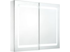 8719883728483 - Vidaxl - LED-Spiegelschrank 80x122x68 cm