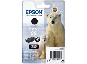 8715946625546 - C13T26014012 Druckerpatrone 26 schwarz Claria Premium Ink (C13T26014012) - Epson