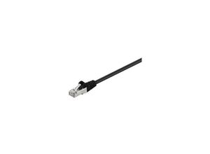 4040849686733 - goobay CAT 5e Patchkabel SF UTP - Kupferkaschierter Aluminiumleiter (CCA) schwarz 5 m (68673)