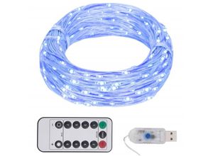 8720286380925 - Bonnevie - LED-Lichterkette mit 150 LEDs Blau 15 m vidaXL454396